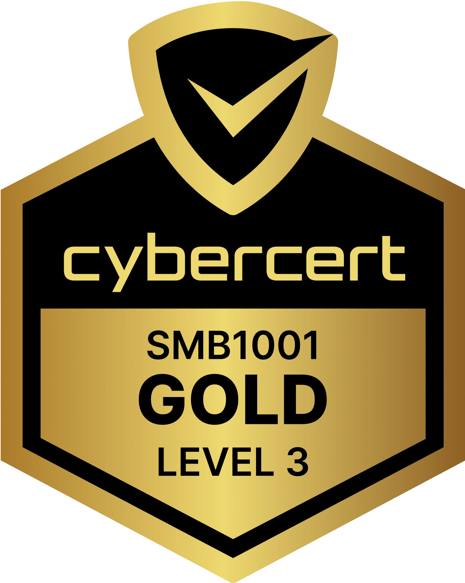 SMB1001 Gold Certifcation
